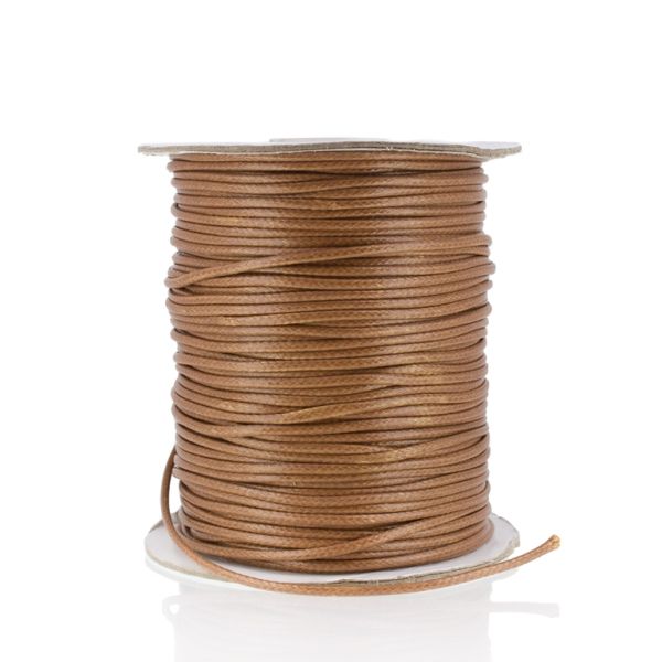 POLYESTER THREAD - 2.0mm BROWN (LIGHT) 125A - 2х100yards