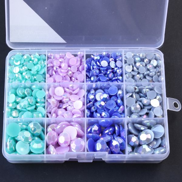 DO IT YOURSELF FOR GLUING - KIT 03 - ORGANIZER 4х3 - MIX BLUE - PACKAGE (6 sets)
