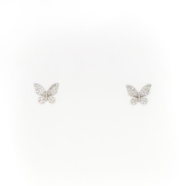 БИЖУТЕРИЯ - ОБЕЦИ - ВИНТ - ЦИРКОН - ПЕПЕРУДА Е291 - 1.2х1.2см НИКЕЛ - 1 чифт