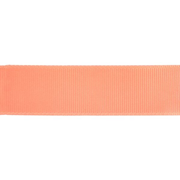 SATIN RIPS - 26mm PEACH 072- ROLL 100yards(91m)