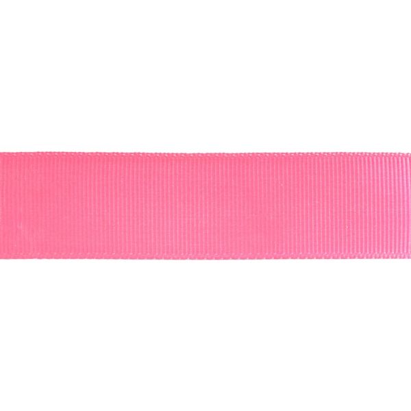 SATIN RIPS - 26mm PINK (DARK) 021N - ROLL 100yards(91m)