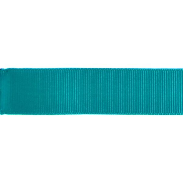 SATIN RIPS - 26mm TURQUOISE BLUE 69 - ROLL 100yards(91m)