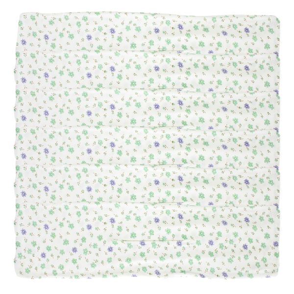 JEWELRY - ACCESSORY FOR HAIR - DAFT BUN WITH WIRE - MODEL 01 - FLOWERS 01 - 38x10cm ECRU-BLUE (DARK)-GREEN - PACKAGE 20pcs.