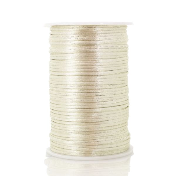 SATIN THREAD 2.0mm - ECRU 262 - 90meters
