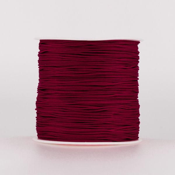 POLYESTER THREAD GSM 1.0mm - BORDEAUX 192А - 80meters