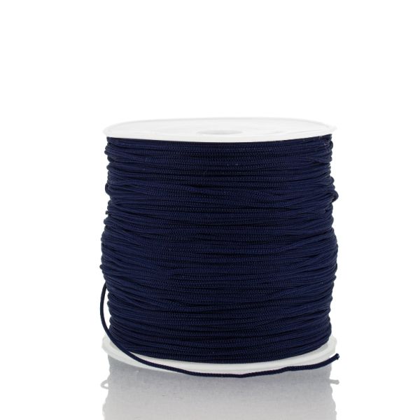 POLYESTER THREAD GSM 1.0mm - BLUE (DARK) 000 - 80meters