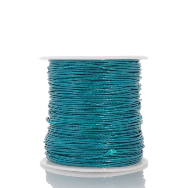POLYESTER THREAD - 0.8mm TURQUOISE BLUE G060 - PACKAGE 2x75meters