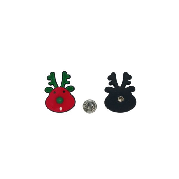 JEWELRY - BROOCH PIN - PLASTIC - MIX 04 - PACKAGE (3x3pcs.)