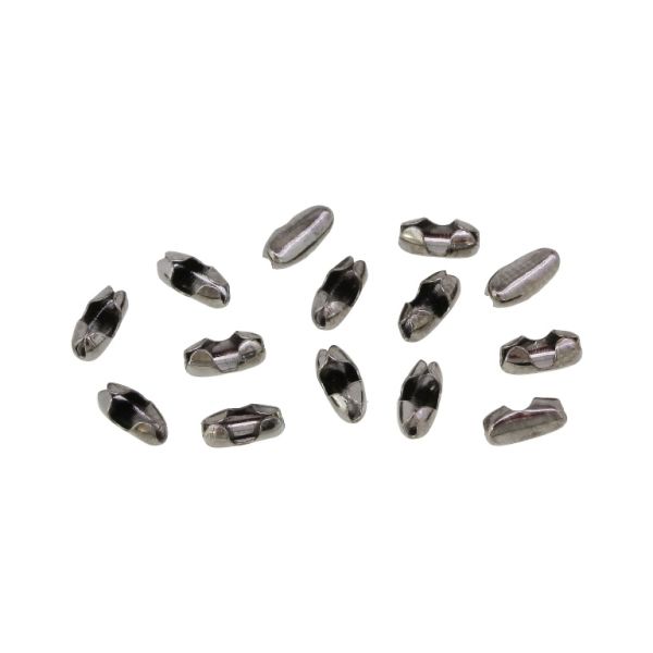 METAL ELEMENTS - LOBSTER CLAW CLASP PARROT CLOSURE FOR CHAIN BALL 1.6mm - 5x2mm OXIDIZED 02 - 200pcs. Hole-0.8mm