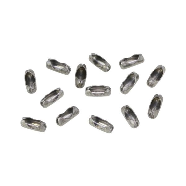 METAL ELEMENTS - LOBSTER CLAW CLASP PARROT CLOSURE FOR CHAIN BALL 1.6mm - 6x2mm OXIDIZED - PACKAGE 2000pcs. Hole-0.8mm