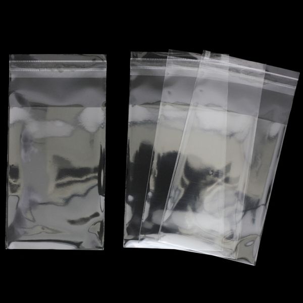 PACKAGING - CELLOPHANE ENVELOPE - TRANSPARENT - 7x10+4cm (40µ) - 200pcs.