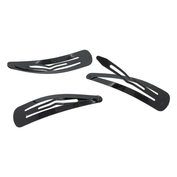 МЕТАЛНИ ЕЛЕМЕНТИ - ФИБА - ТИК-ТАК - 55х15мм ЧЕРНО - В КАЧЕСТВО - ПАКЕТ 100 бр.