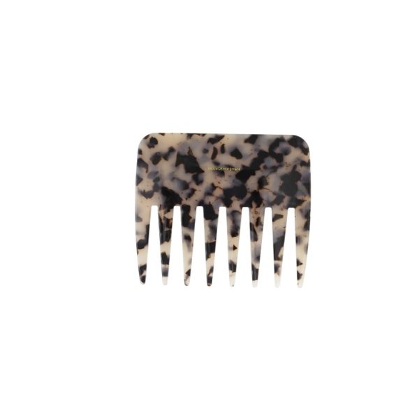 JEWELRY - COMB RUBBER DG016 - 8.5x9.6cm BEIGE-BROWN (DARK) - PACKAGE 2pcs.