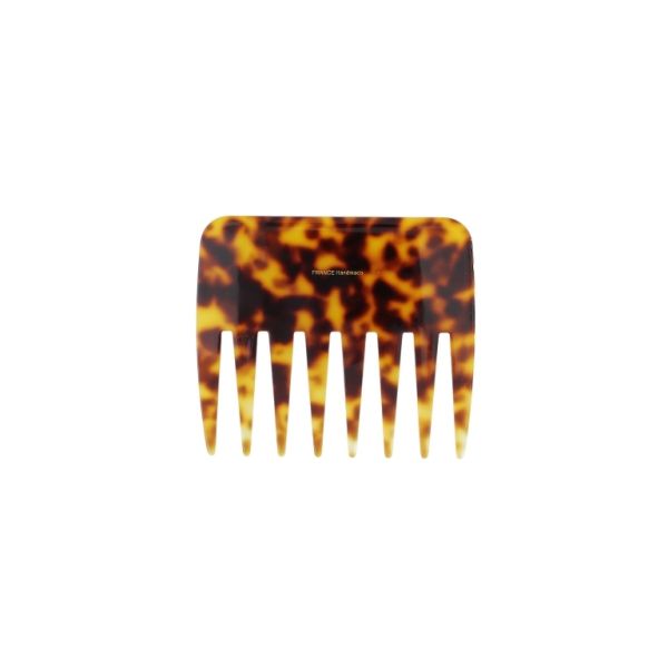 JEWELRY - COMB RUBBER DG016 - 8.5x9.6cm BROWN (LIGHT)-BROWN (DARK) - PACKAGE 2pcs.