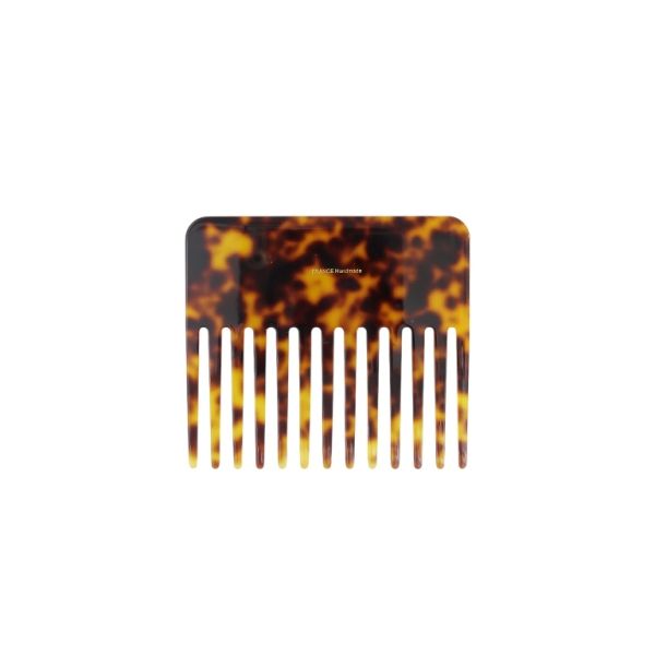 JEWELRY - COMB RUBBER DG017 - 9x10cm BROWN (LIGHT)-BROWN (DARK) - PACKAGE 2pcs.