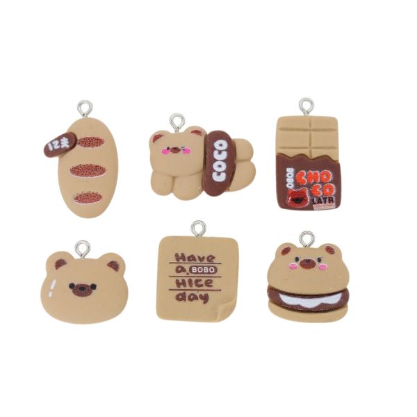 ПЛАСТМАСОВИ МЪНИСТА - РЕЗИН 3D - ВИСУЛКА - МИКС МОДЕЛИ 03 - МИКС - ПАКЕТ 30 бр. Отвор-2.0мм