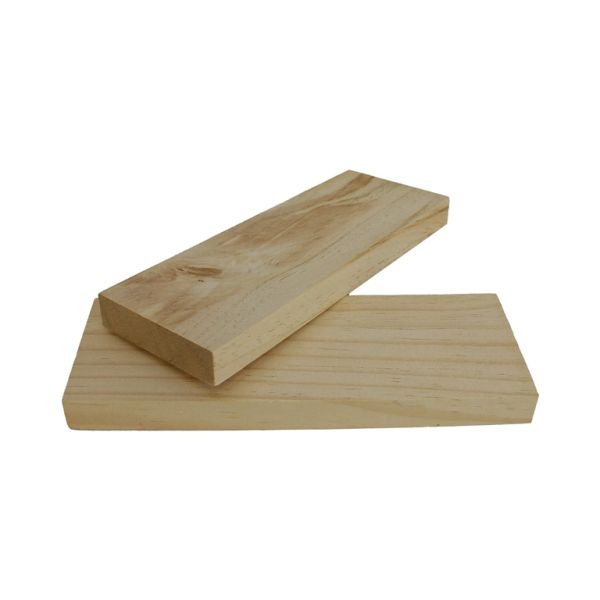 MATERIALS FOR CRAFT AND DECORATION - WOODEN BASES - RECTANGULAR 01 - 22х7.8х2cm NATURAL - 1pc.