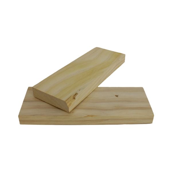 MATERIALS FOR CRAFT AND DECORATION - WOODEN BASES - RECTANGULAR 01 - 22х7.8х2cm NATURAL - SECOND-RATE - 1pc.