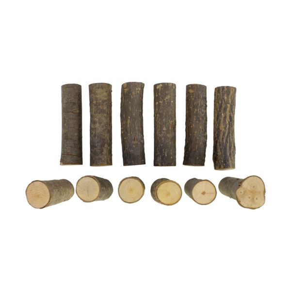 MATERIALS FOR CRAFT AND DECORATION - WOODEN BASES - BLOCK 01 - 10cm - 2-3cm NATURAL - SECOND-RATE - 2pcs.