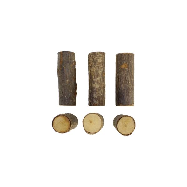 MATERIALS FOR CRAFT AND DECORATION - WOODEN BASES - BLOCK 01 - 10cm - 3-3.5cm NATURAL - SECOND-RATE - PACKAGE 6pcs.