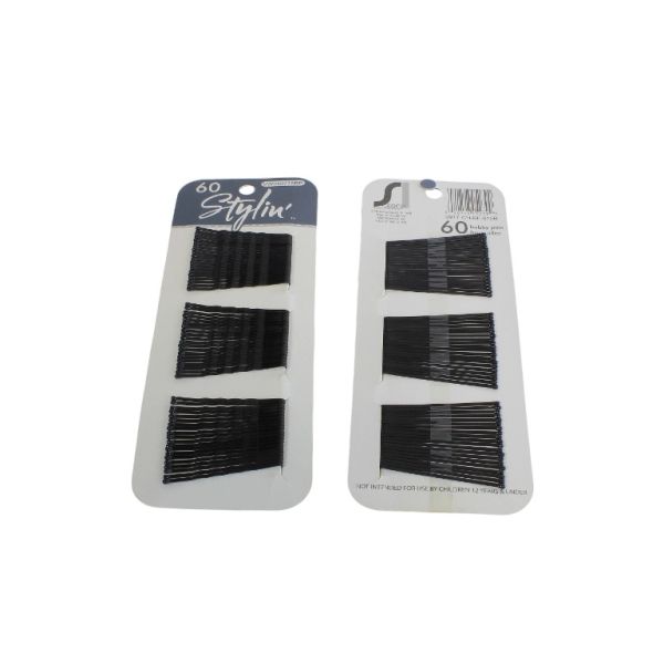 МЕТАЛНИ ЕЛЕМЕНТИ - ФИБА - 45мм ЧЕРНО - ПАКЕТ (12х60 бр.)