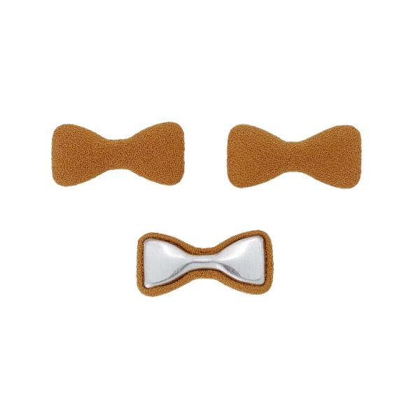 МЪНИСТА ЛЕПЯЩИ - ТЕКСТИЛНИ - ПАНДЕЛКА 308 33х16х6мм - ЖОРЖЕТ 01 - ОРАНЖЕВО - ПАКЕТ 50 бр.