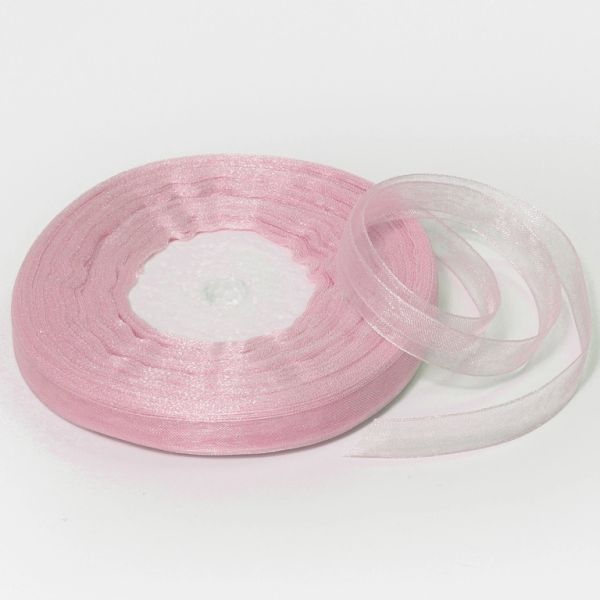 ORGANZA RIBBON 1.0cm - PURPLE (LIGHT) 045 - 50yards(45m)