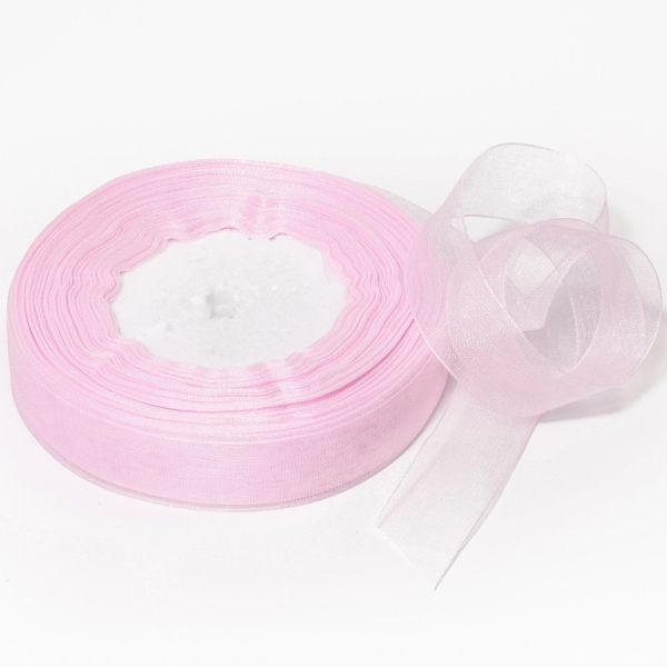 ORGANZA RIBBON 2.0cm - PURPLE (LIGHT) 044 - PACKAGE 5х50yards(45m)