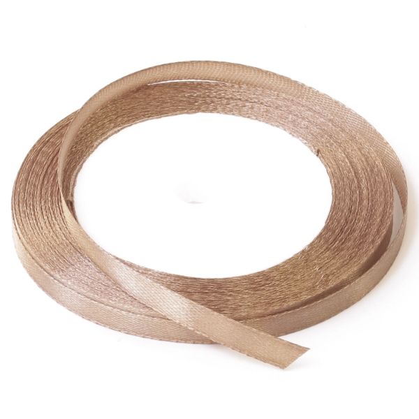 САТЕН 0.6см - КАПУЧИНО 000 - 25ярда(22м)