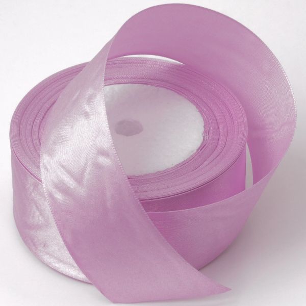 SATIN RIBBON 4.0cm - PURPLE 085 - PACKAGE 5x25yards(22m)
