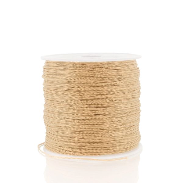 POLYESTER THREAD GSM 1.0mm - BEIGE F231 - 80meters