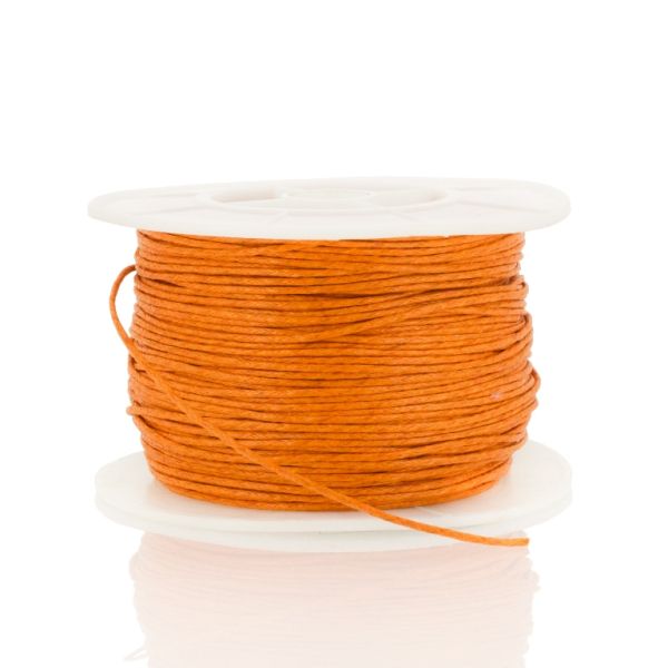 КОНЕЦ ПАМУЧЕН 1.0мм - ОРАНЖЕВО 158 - ПАКЕТ 3х70метра