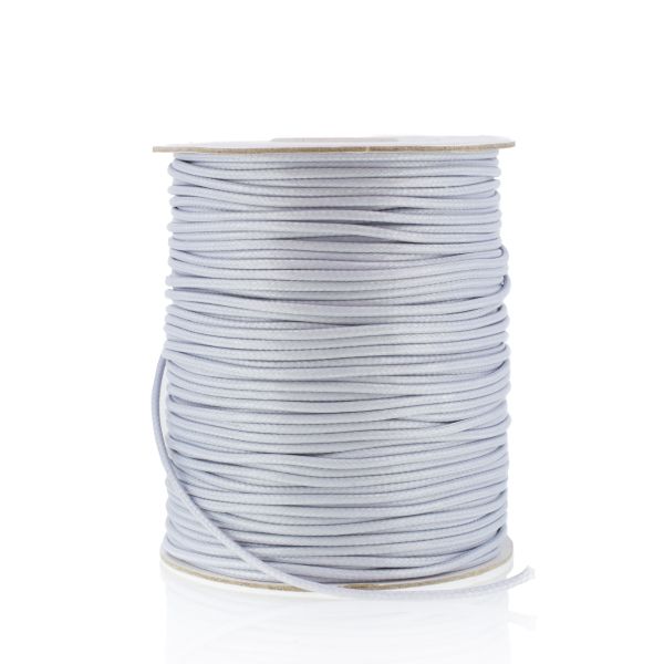 POLYESTER THREAD - 2.0mm GRAY (LIGHT) 128 - PACKAGE 2x75meters