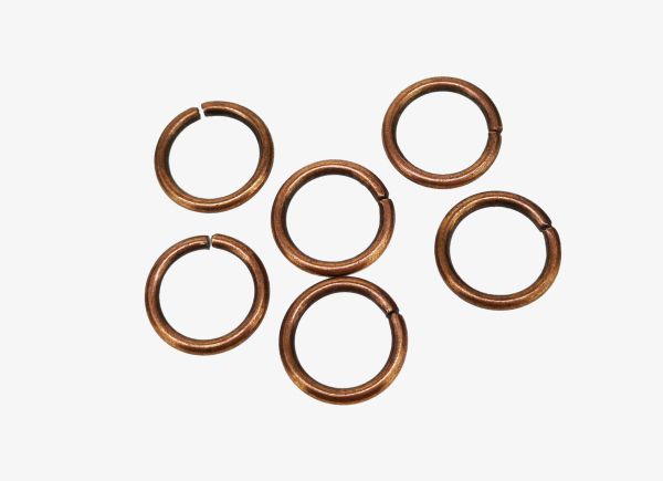 МЕТАЛНИ ЕЛЕМЕНТИ - ХАЛКИ - 1.8х14мм МЕДНО - ПАКЕТ 500 гр. (550 бр.)