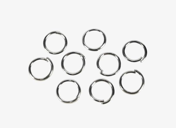 МЕТАЛНИ ЕЛЕМЕНТИ - ХАЛКИ - 0.7х6мм НИКЕЛ - NICKEL FREE - 50 гр. (800 бр.)